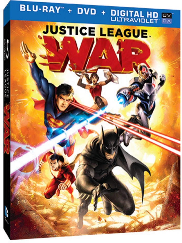 Justice League War blu-ray box