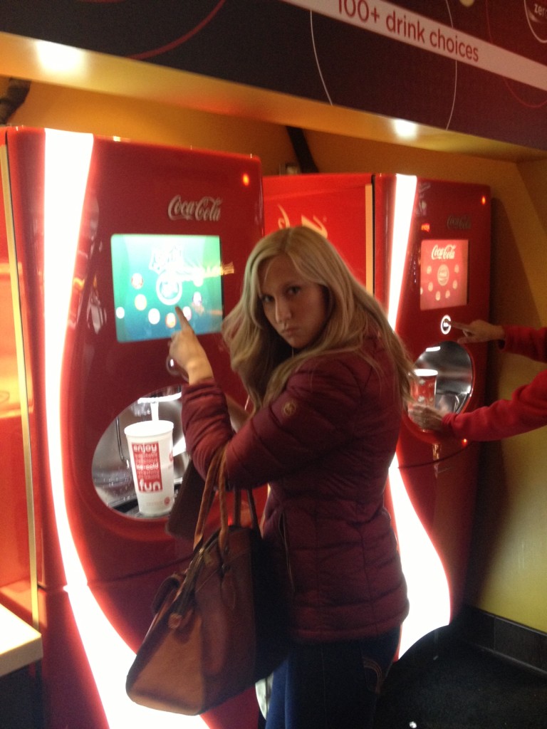 This is NOT the size soda you want to order for a 3 hour movie. 