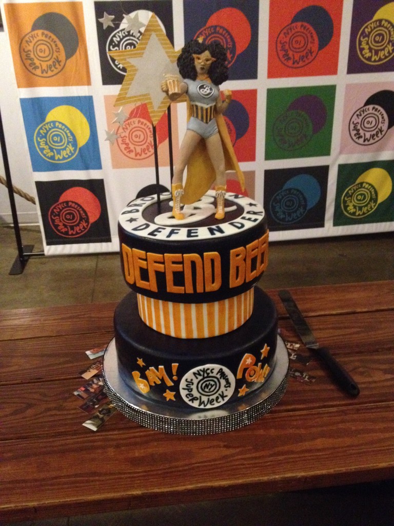 Brooklyn Defender Amy Reeder cake